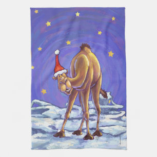 Linge De Cuisine Noël de chameau