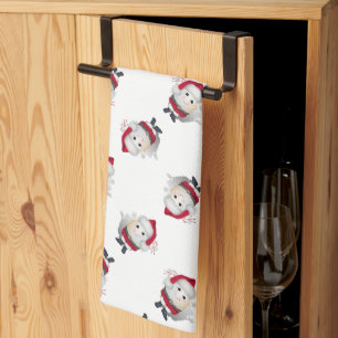 Linge De Cuisine Noël Œuf de Père Noël