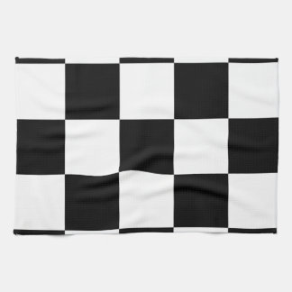 Linge De Cuisine Noir et blanc