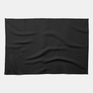 Linge De Cuisine Noir fou (Le Noir le plus foncé) PERSONNALISABLE