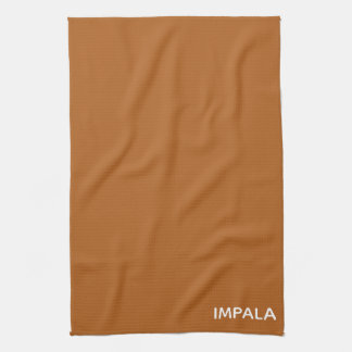 Linge De Cuisine Nom de couleur brun Impala