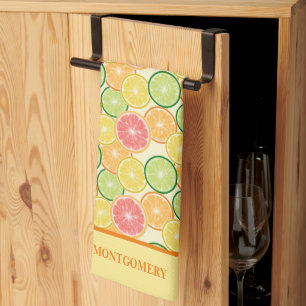 Linge De Cuisine Nom de famille Citrus Slices