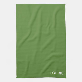 Linge De Cuisine Nom de la couleur verte Loerie