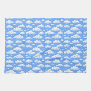Linge De Cuisine Nuages