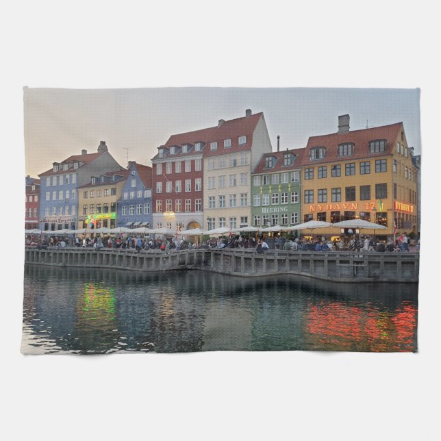 Linge De Cuisine NYHAVN DIVERTISSEMENT DISTRICT Copenhague Danemark (Horizontal)