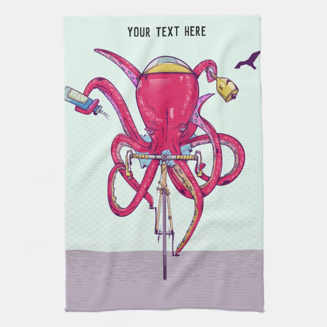Linge De Cuisine Octopus vélo de route (Vertical)