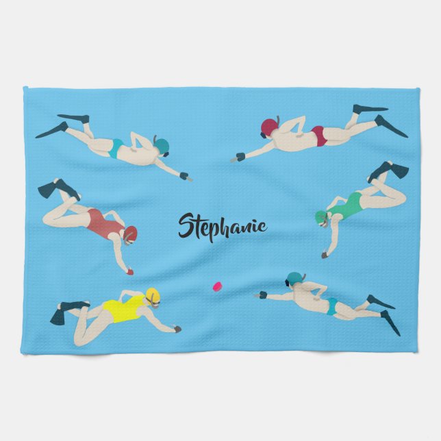 Linge De Cuisine Octopush (Horizontal)