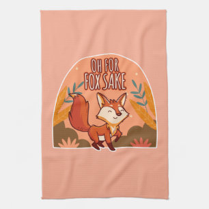 Linge De Cuisine Oh Pour l'amour du renard Mignon et drôle renard