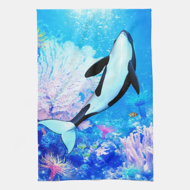 Linge De Cuisine Orca 3 (Vertical)