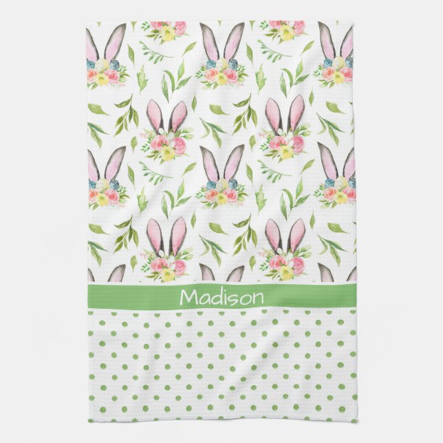 Linge De Cuisine Oreilles et oeufs de lapin (Vertical)