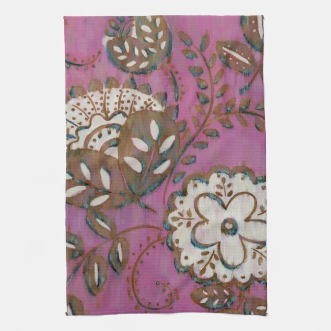 Linge De Cuisine Ornement rayonnant I (Vertical)