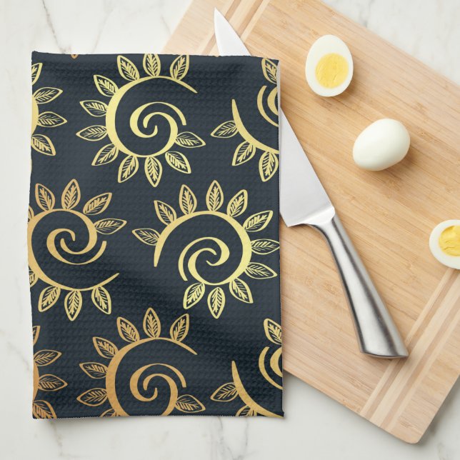 Linge De Cuisine Ornements de luxe 39 (Quart Plié)