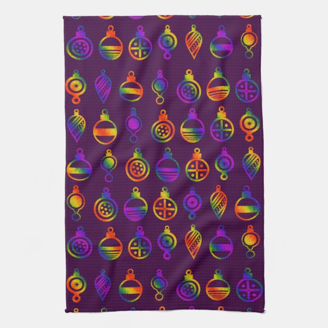 Linge De Cuisine Ornements Trippy (Vertical)