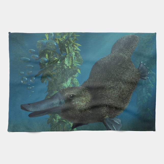 Linge De Cuisine Ornithorynque (Horizontal)