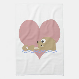 Linge De Cuisine Otter Love