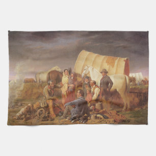 Linge De Cuisine Ouest américain vintage, conseils sur la prairie p