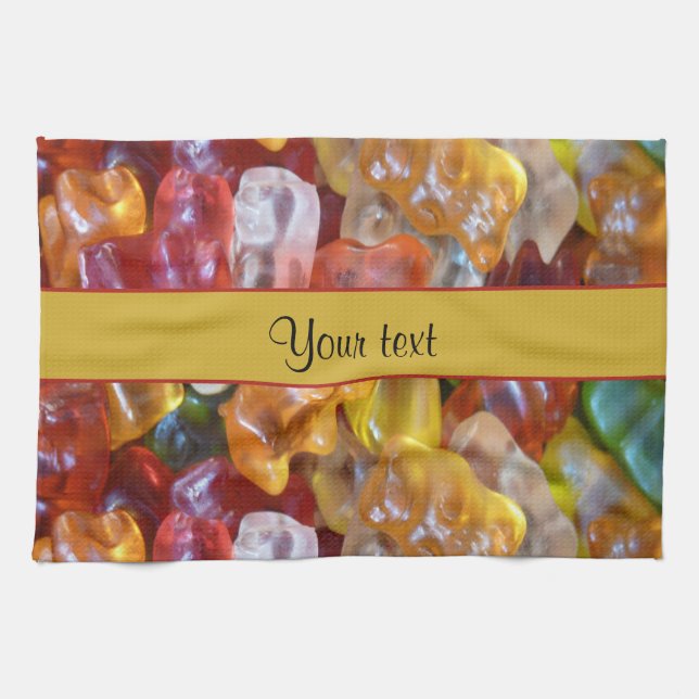Linge De Cuisine Ours doux de Gummi (Horizontal)