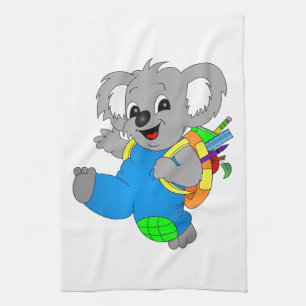Linge De Cuisine Ours Koala avec sac à dos