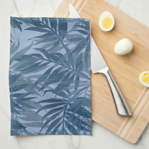 Linge De Cuisine Palmiers Areca Hawaïen Tropical Vintage