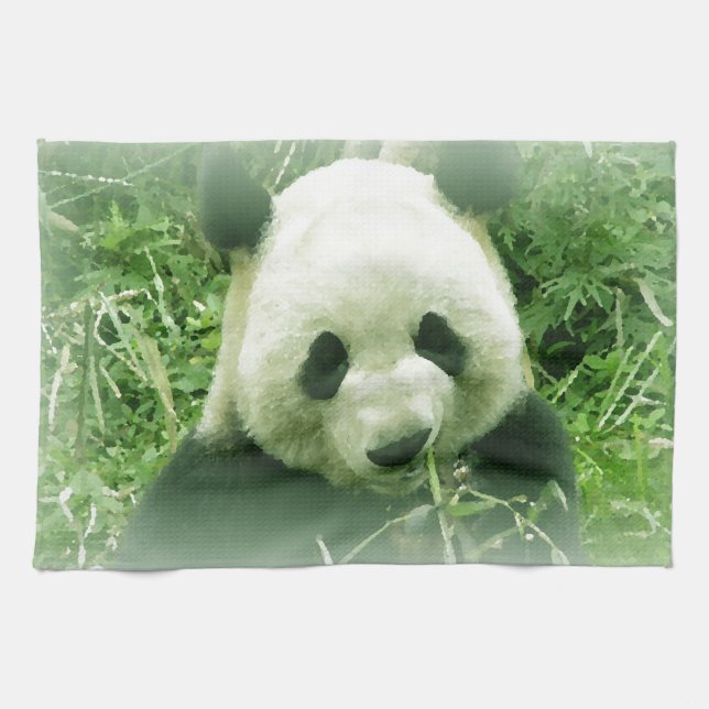 Linge De Cuisine Panda (Horizontal)