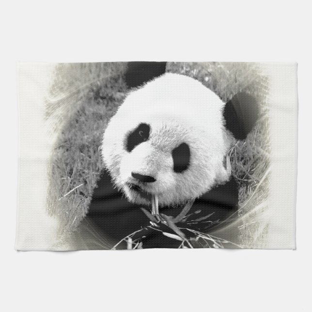 Linge De Cuisine Panda Eyes (Horizontal)