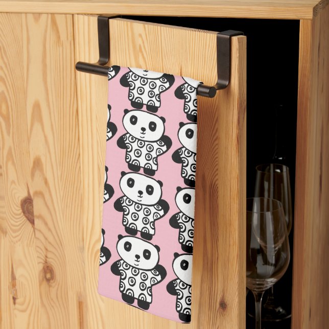 Linge De Cuisine Pandy le Panda (Pliage en tiers)