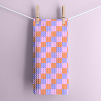 Linge De Cuisine Panneau de contrôle géométrique Pastel