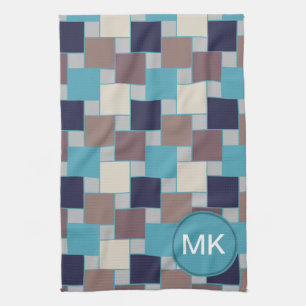 Linge De Cuisine Paon sur la plage