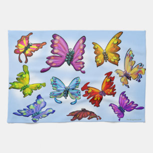 Linge De Cuisine Papillons