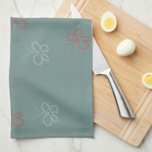 Linge De Cuisine Papillons Stars Sage Green