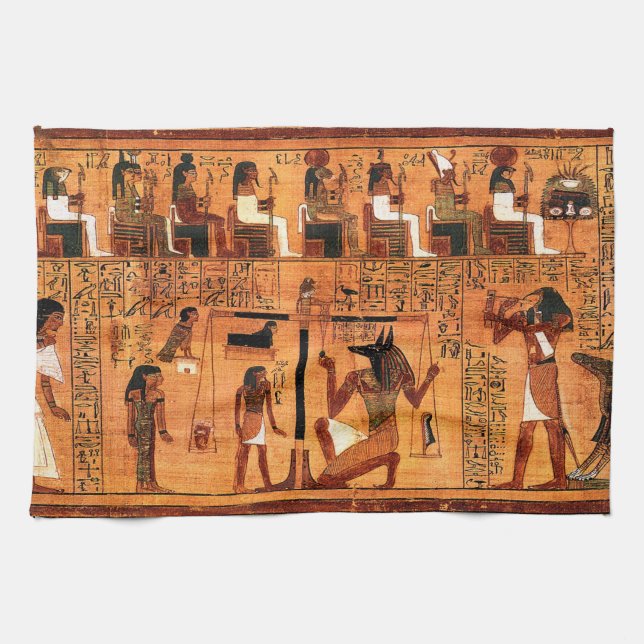 Linge De Cuisine Papyrus royal égyptien (Horizontal)