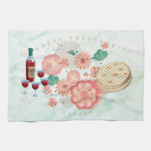 Linge De Cuisine Pâque vintage Seder Pesach cacher décoratif
