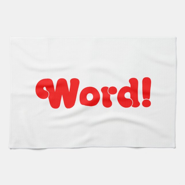 Linge De Cuisine Parole ! (Horizontal)