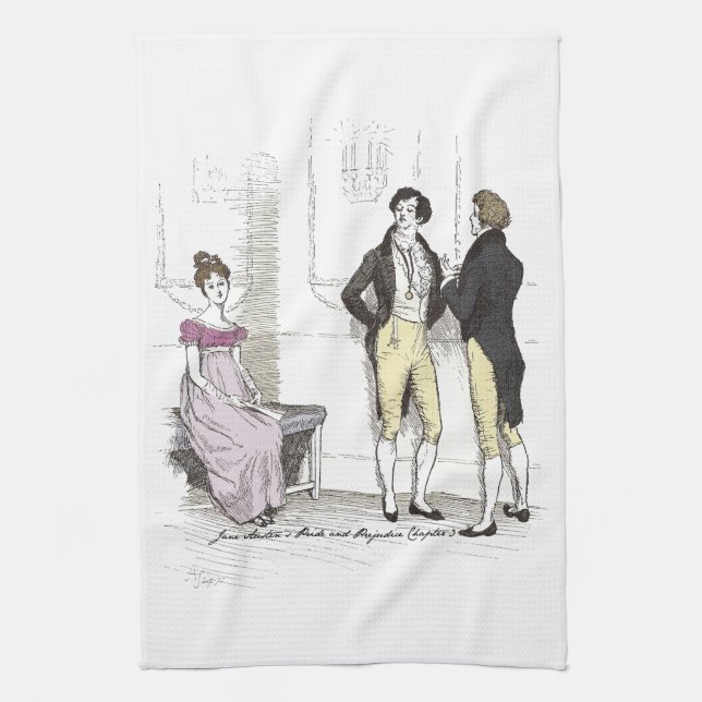 Linge De Cuisine Pas Assez Belle, Jane Austen Pride & Préjugés (Vertical)