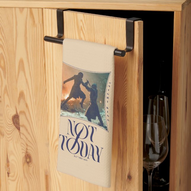 Linge De Cuisine "Pas Aujourd'Hui" Arya Stark Vs. Le Roi De Nuit (Pliage en tiers)