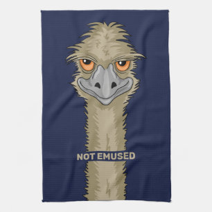 Linge De Cuisine Pas Emused Funny Emu Pun