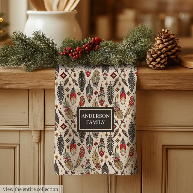 Linge De Cuisine Pastel Boho Towel Classic Ethnic Kitchen Style (Pastel Boho Towel Classic Ethnic Kitchen Style)