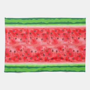 Linge De Cuisine Pastèque rayures de fruits d'été