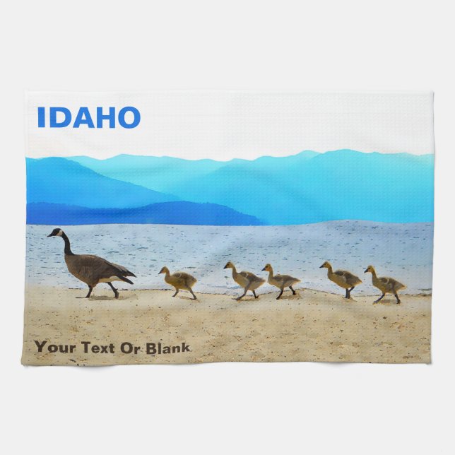 Linge De Cuisine Patrouille côtière - Oies du Canada (Horizontal)