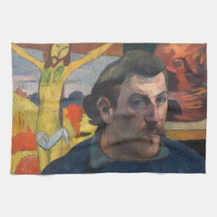 Linge De Cuisine Paul Gauguin - Autoportrait avec Christ Jaune
