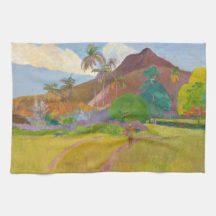 Linge De Cuisine Paul Gauguin - Paysage tahitien