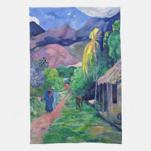 Linge De Cuisine Paul Gauguin - Rue à Tahiti