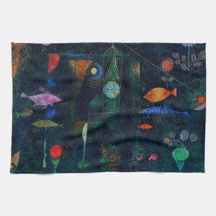 Linge De Cuisine Paul Klee Fish Magic Peinture Abstraite Art graphi