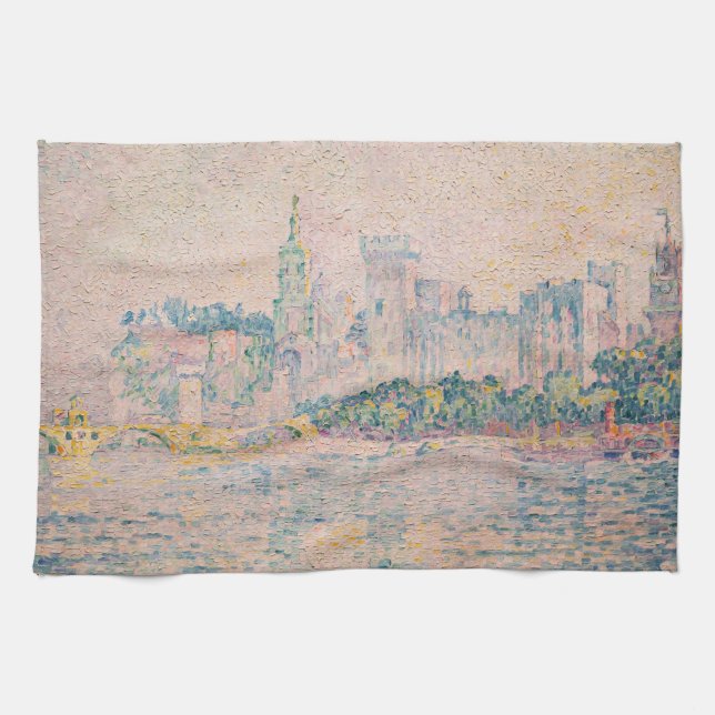 Linge De Cuisine Paul Signac - Avignon, matin (Horizontal)