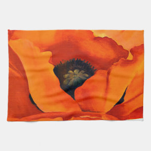 Linge De Cuisine Pavot de rouge de stupéfaction Georgia O'Keeffe