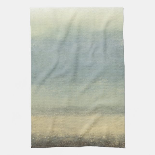 Linge De Cuisine Paysage Abstrait avec ciel couvert (Vertical)