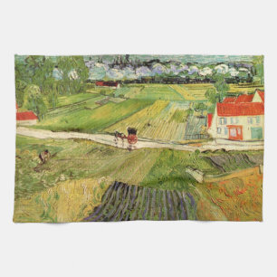 Linge De Cuisine Paysage, transport et train par Vincent van Gogh