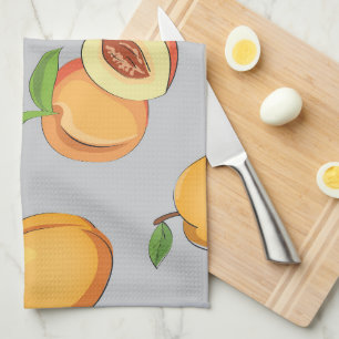 Linge De Cuisine Peach Pattern 6