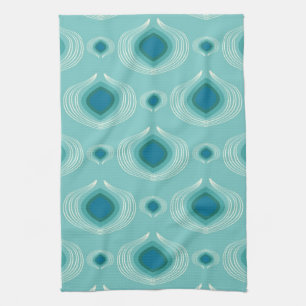 Linge De Cuisine Peacock turquoise