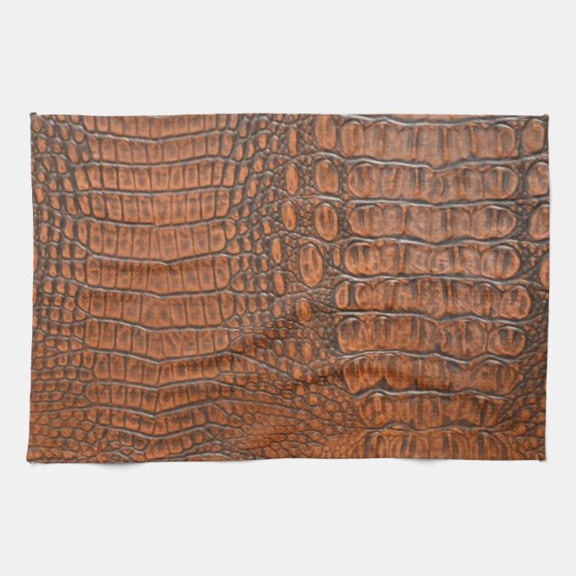 LINGE DE CUISINE PEAU D'ALLIGATOR (Horizontal)